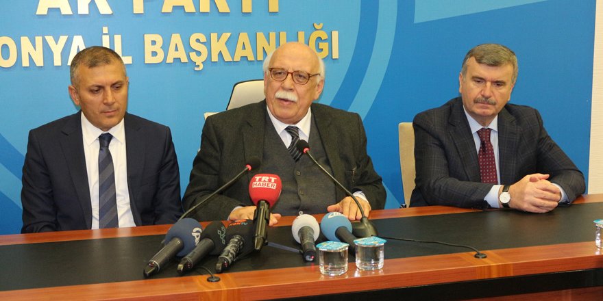 Bakan Avcı, AK Parti Konya İl Başkanlığını ziyaret etti