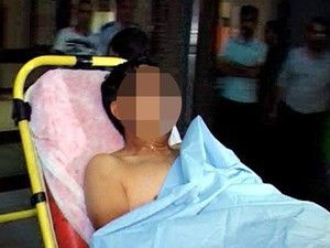 Bıçaklı saldırıya uğradı