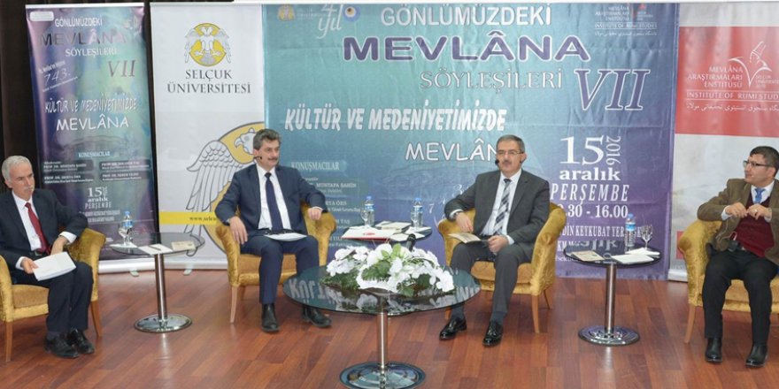 Selçuk’ta “Gönlümüzdeki Mevlana” söyleşileri