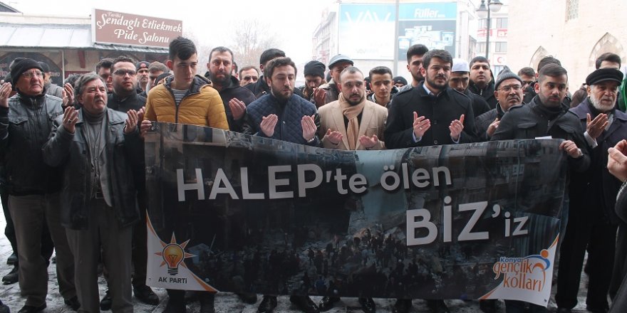 ‘Halep'te insanlık katledilmektedir’