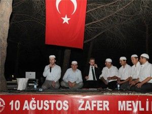 Şehitler için ''Zafer Mevliti''