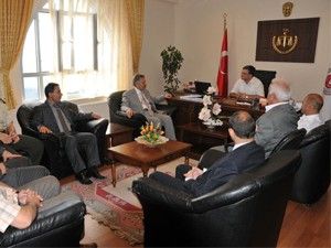 Karaman Valisi Kahraman'ın veda ziyaretleri sürüyor