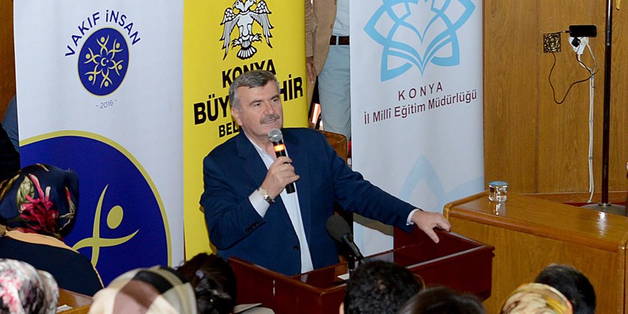 Konya Büyükşehir Belediyesi vakıf insanlar yetiştiriyor