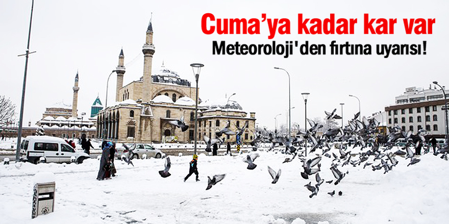 Meteoroloji'den fırtına uyarısı!