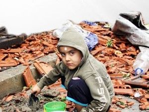 Kasırga Bartın'ı yerle bir etti