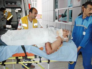 Otomobil takla attı: 7 yaralı