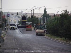 Kuluda 35 kilometrelik yol asfaltlandı