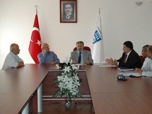 Karaman Valisi Kahraman'ın veda ziyaretleri sürüyor