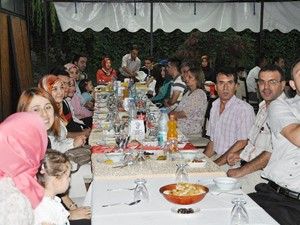 Çevre ve Şehircilik personeli iftarda buluştu