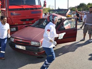 Karaman'da trafik kazası: 4 yaralı
