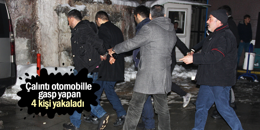 Konya'da çalıntı otomobille gasp iddiası