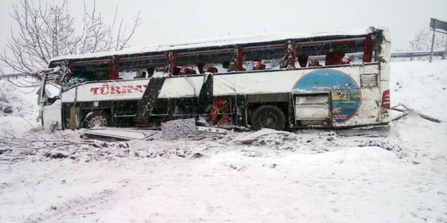 Sinop'ta yolcu otobüsü uçuruma yuvarlandı! 5 ölü