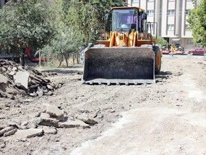 Ereğli'de yol yapım çalışmaları hızlandı
