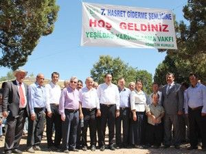 Yeşildağlılar hem eğlendi hem hasret giderdi