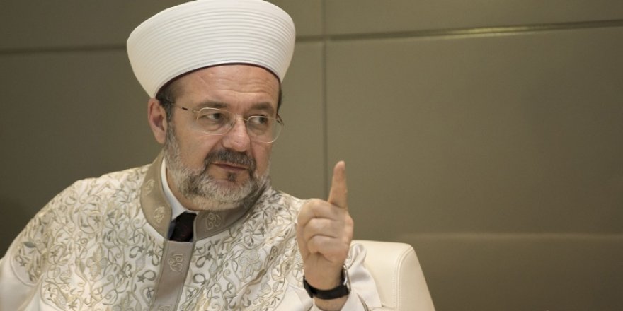 Görmez: Mabette yapılmasıyla farkı yok