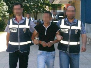 Çaldığı otomobille yakalandı