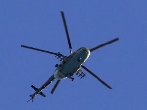 Suriye ordusunun helikopteri düşürüldü