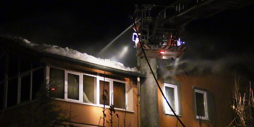 Konya’da korkutan yangın