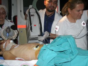 Evine giderken yüksek hızlı tren çarptı