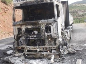 Tır yakan PKK'lılara operasyon