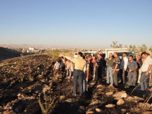 Sille'de ormanlık alan yandı