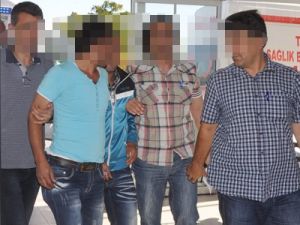 Aksaray'da mazot hırsızları yakalandı