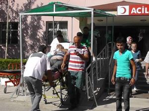 kulu'da motosiklet devrildi: 1 yaralı