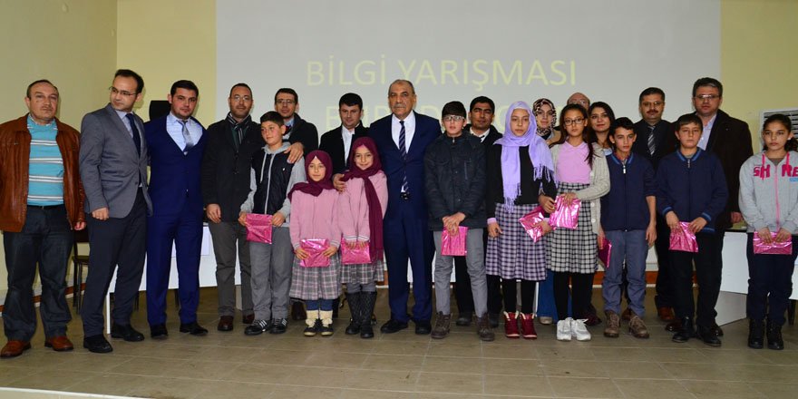 Sarayönü'nde "Haydi Bil Bakalım" yarışması yapıldı