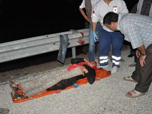 Feci kazada 4 kişi yanarak can verdi