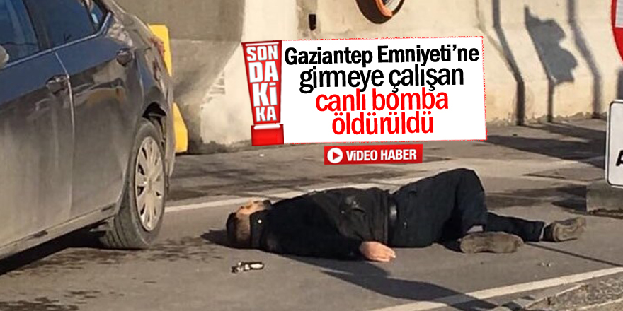 Gaziantep Emniyeti önünde çatışma