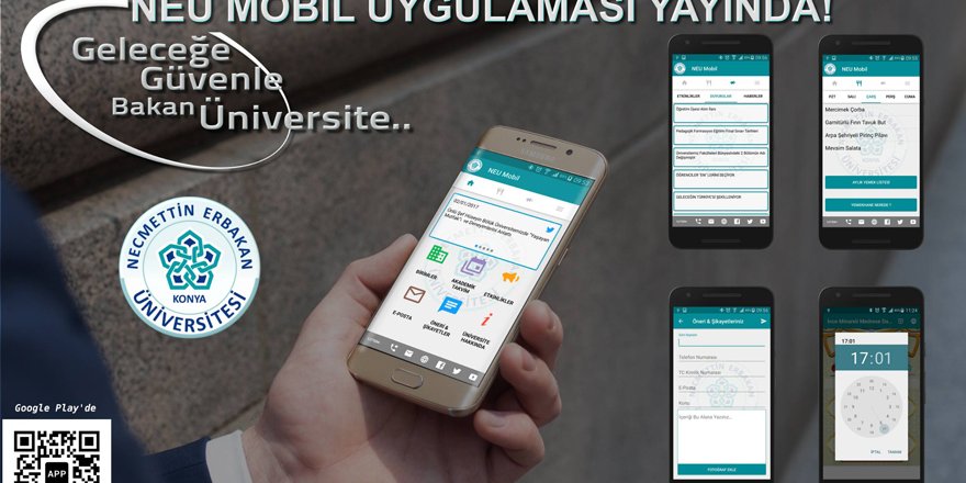 NEÜ'nün mobil uygulaması yayında