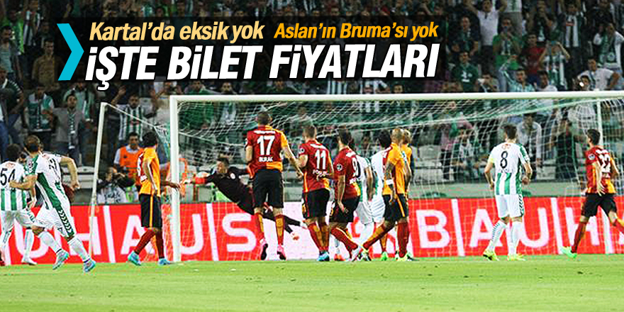 Konyaspor - Galatasaray maçının biletleri satışa sunuldu