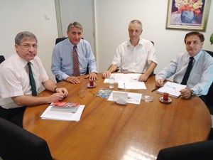 Aksaray'da SGK işveren ziyaretinde sorunları dinledi