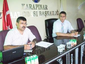 Çiftçilere ''İklim'' semineri verildi