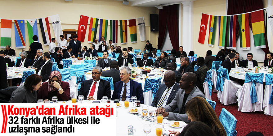 Konya'dan Afrika atağı