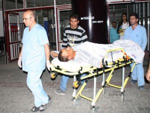 Av tüfeği kazayla ateş alan çoban yaralandı