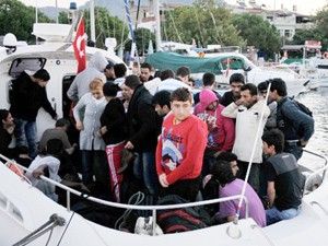36 kaçak son anda kurtarıldı