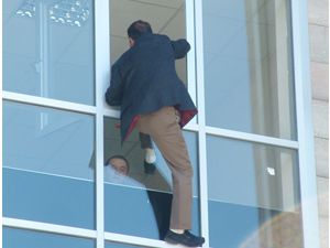 Ereğli Adliyesi'nde intihar girişimi