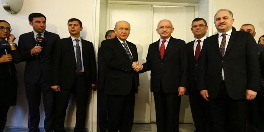 Kılıçdaroğlu ve Bahçeli'den görüşme açıklaması