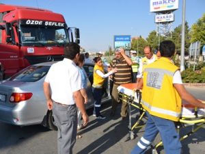 Karaman'da trafik kazası: 1 yaralı
