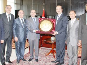 KSO yönetiminden bakanlara ziyaret