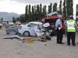Konya'da trafik kazası: 4 ölü