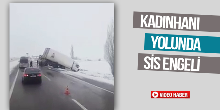 Kadınhanı - Ladik arasında sis engeli