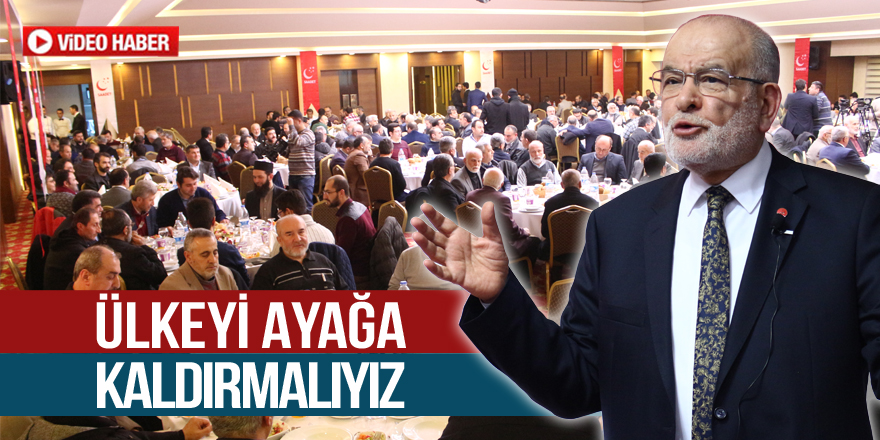 Ülke ayağa kaldırılmalı