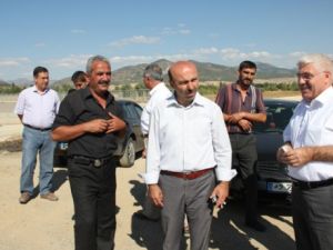 Tüfekçi, Seydişehir yolunda incelemelerde bulundu