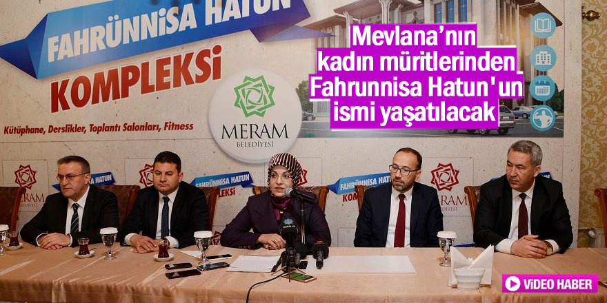 Fahrunnisa Hatun ismi  yaşatılacak