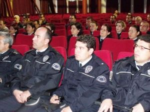 Polise intihar semineri verildi