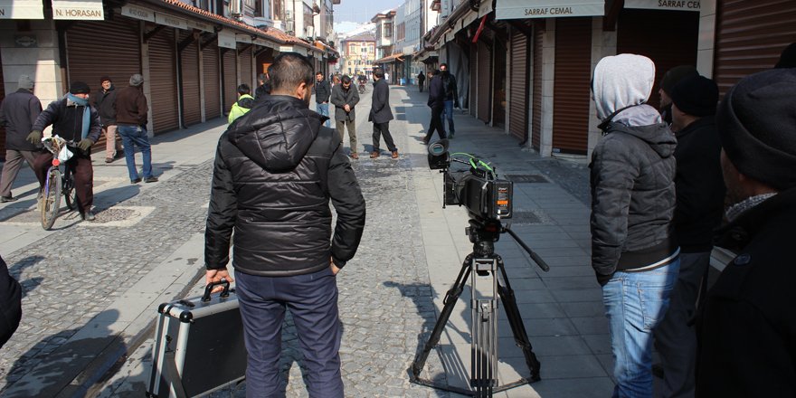 Bedesten Çarşısı klip çekimlerinin mekanı oldu