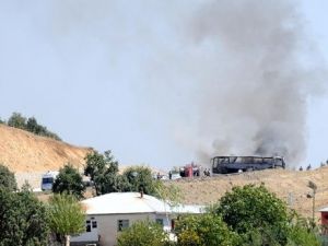 Patlama anına ait şok görüntüler