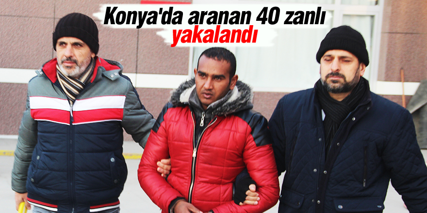 Konya'da operasyon: 40 gözaltı